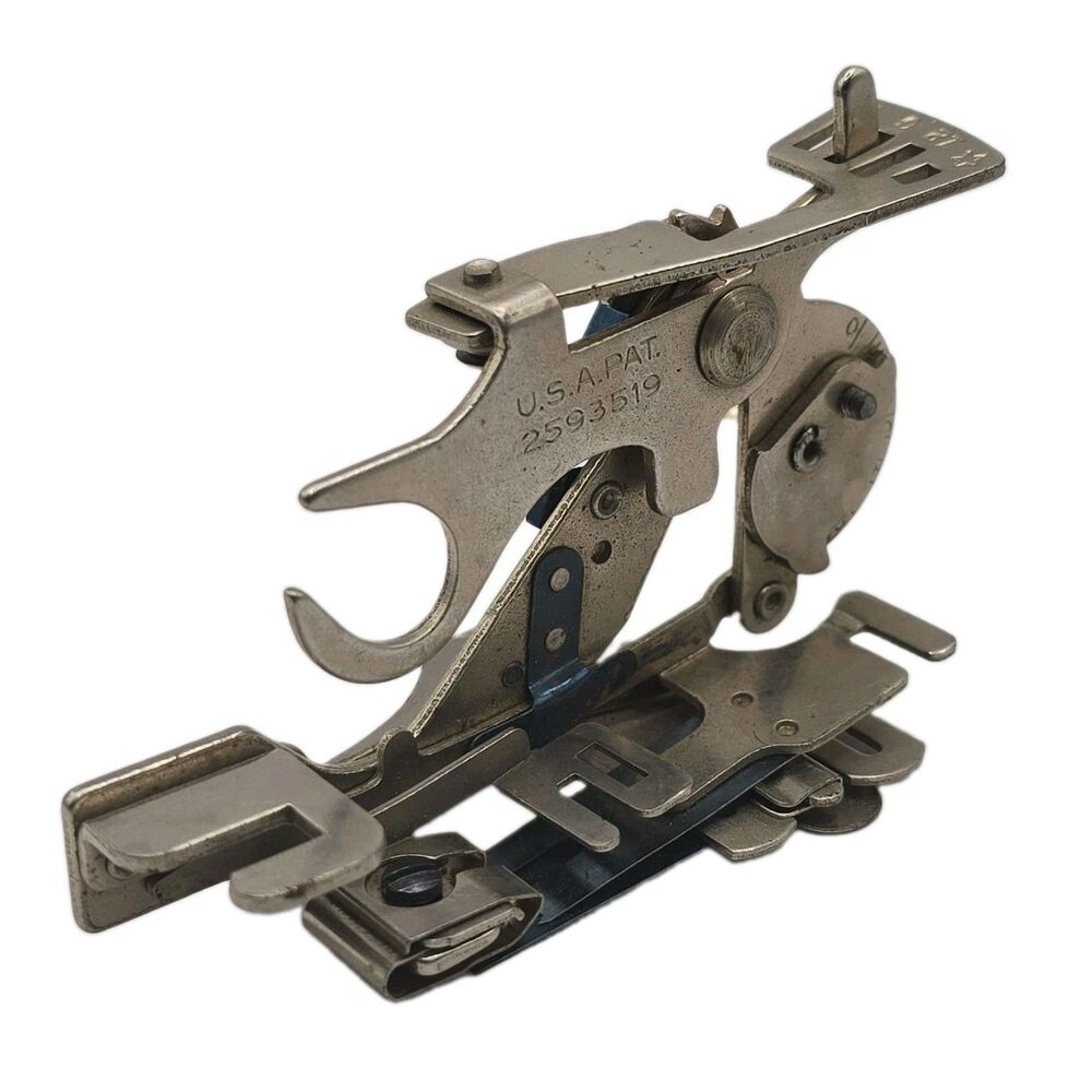 Vintage Greist Ruffler Low Shank Sewing Machine Foot Attachment US Pat 2593519